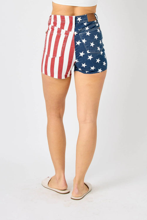 Red White And You Shorts