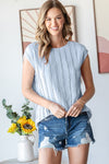Blue Cloudy Afternoon Blouse