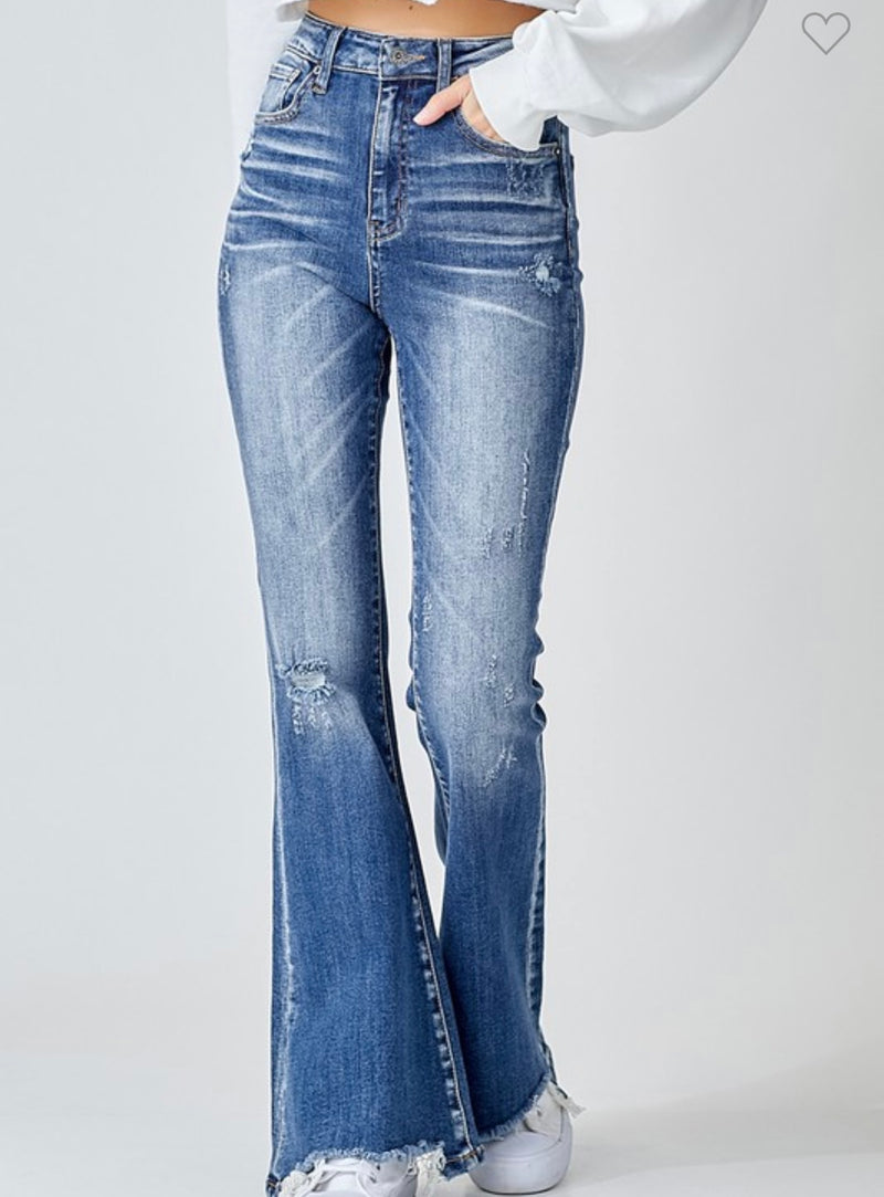 Dk Storm Clouds Flare Jeans