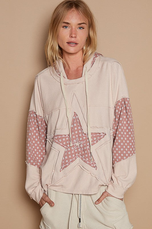 Rose Fell For You Star Pullover