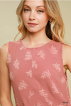 Rose Barefoot Days Palm Dress