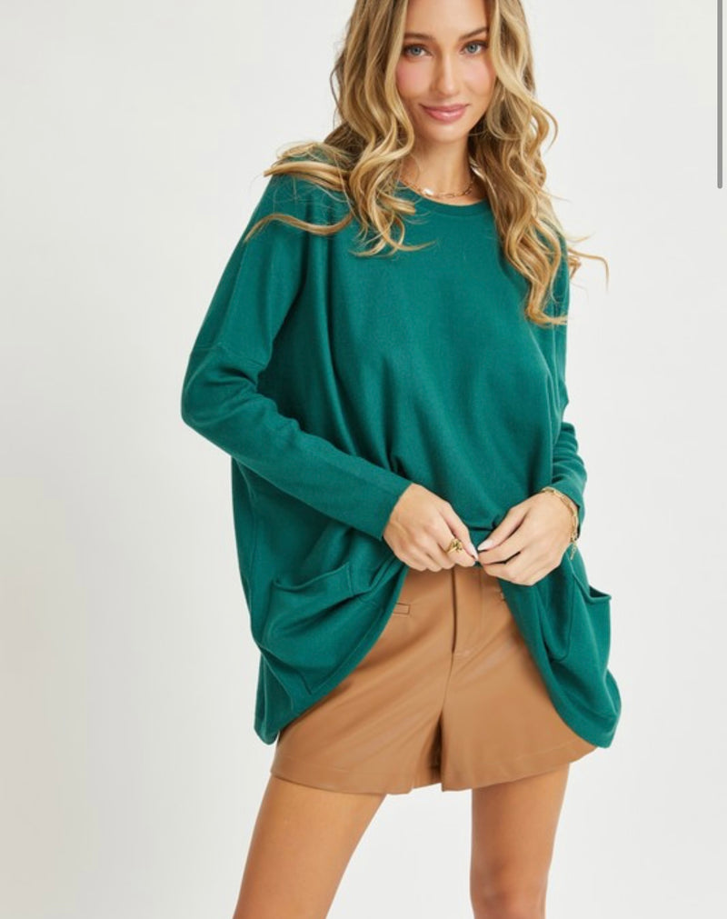 H Green Mind At Ease Tunic