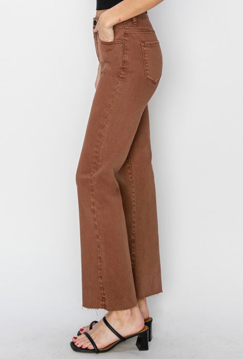 Coco Hi Rise Straight Jeans