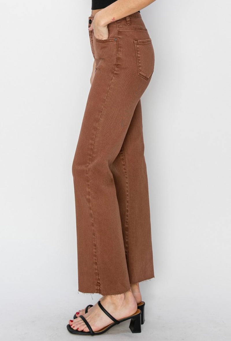 Coco Hi Rise Straight Jeans
