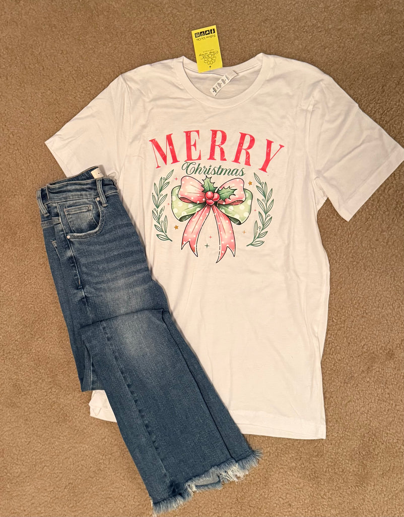 White Merry Tshirt