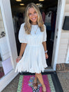 White Better Together Eyelet Dress