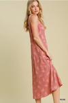 Rose Barefoot Days Palm Dress