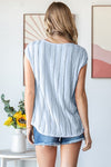 Blue Cloudy Afternoon Blouse