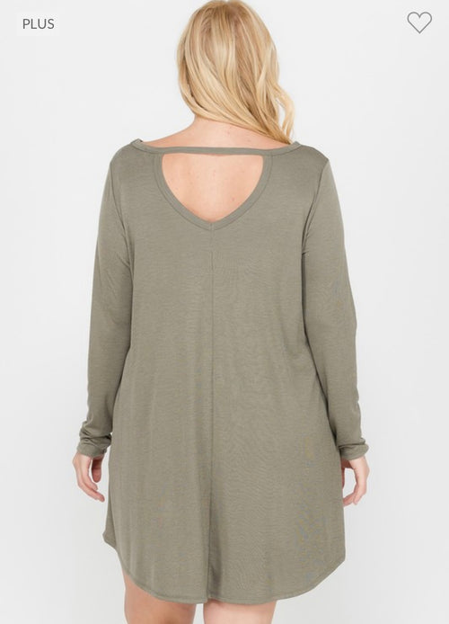 Olive Follow Your Heart Dress