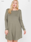 Olive Follow Your Heart Dress