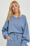 Blue Faith Grows Soft Pullover