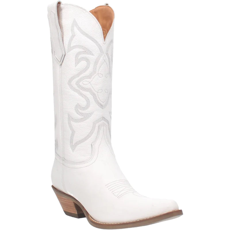 White Out West Embroidered Boots