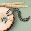 Turquoise Double Layered Long Necklace