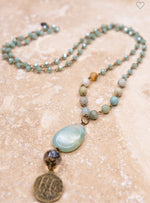 Amazonite Alexis Shimmer Long Necklace