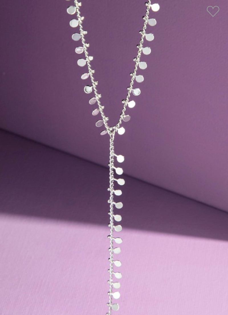 Disc Chain Layer Necklace