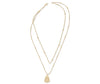 Gold Frequent Layered Myra Necklace